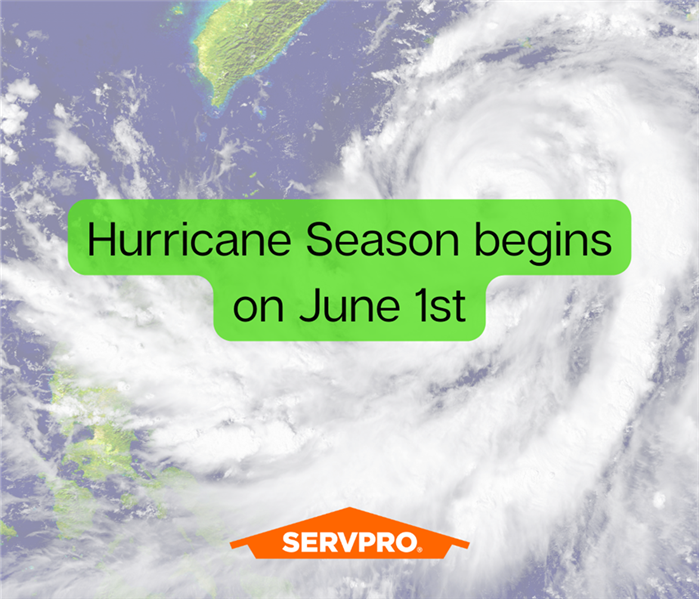 A graphic reads Hurrican Season begins on June 1st.